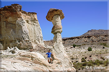 Großer Hoodoo mit Achim